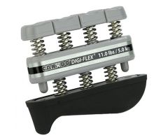 CanDo Digi-Flex hand/finger exerciser, 11.0 pounds, silver