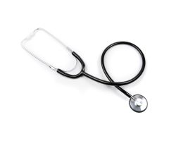 STETHOSCOPE, NURSE BLK (10/BX 5BX/CS)