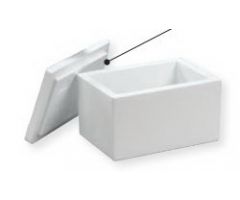 Insulated Shipper Thermosafe 5-3/4 X 6-1/4 X 7-3/4 Inch For Safe Storage And Delivery Of Refrigerated Or Frozen Materials (Pharmaceuticals, Laboratory Specimens, Serums, Vaccines, Human Organs, Culture Packs, Nuclear And Isotope Materials)