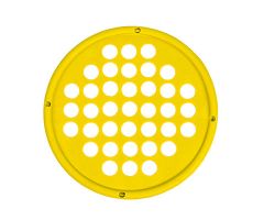 CanDo extension/flexion web, small, yellow, latex-free, 7"