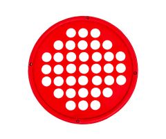 CanDo extension/flexion web, small, red, latex-free, 7"