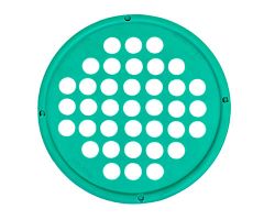 CanDo extension/flexion web, small, green, latex-free, 7"