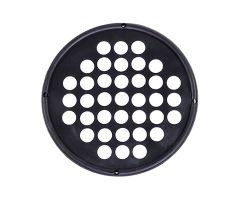 CanDo extension/flexion web, small, black, latex-free, 7"