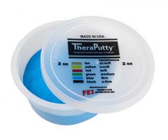 TheraPutty exercise putty, blue, 2 ounce
