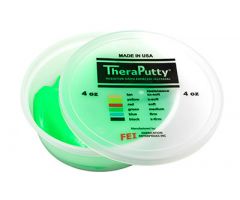 TheraPutty exercise putty, green, 4 ounce