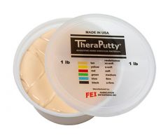TheraPutty exercise putty, tan, 1 pound