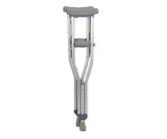 Aluminum Crutches - Youth, 4'6" - 5'2", 1pair/bag