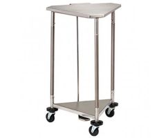 Hamper Stand Clinton Triangular Opening Foot Pedal Tilt-Top Lid