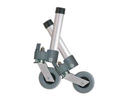 Drive Locking Swivel Walker Wheels w/ Two Sets of Rear Glides