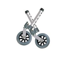 Drive Medical Swivel Lock Walker Wheels-5"-1 Pair