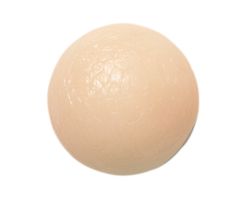 CanDo gel hand exercise ball, small, tan, xx-soft