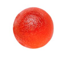 CanDo gel hand exercise ball, small, red, soft