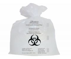 Biohazard Waste Bag Medegen Medical Products 44 gal. Clear Polypropylene 38 X 47 Inch