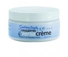 Massage Treatment Soothing Touch Versa Crme 8 oz. Tube Unscented Cream