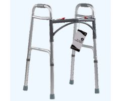 Junior Two Button Folding Walker, 25" - 32"