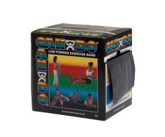 Cando Exercise Band Black X-Heavy 50-Yard Dispenser Box
