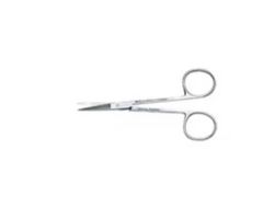 Iris Scissors Straight 4" Stainless Steel Sterile Ea