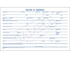 Record Of Admission Card