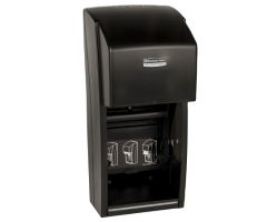 Toilet Tissue Dispenser Kimberly-Clark Professional Gray Smoke Plastic Manual Pull Double Roll Wall Mount