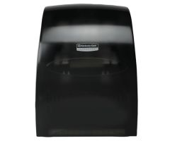Paper Towel Dispenser K-C PROFESSIONAL SANITOUCH Black Smoke Plastic Manual Pull Wall Mount