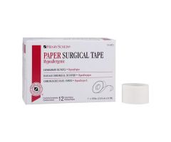 Henry Schein Surgical Tape Paper 1"x10yd White Non-Sterile 12 BX/CA