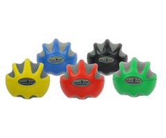 CanDo Digi-Squeeze hand/finger exerciser, 5 piece set, medium