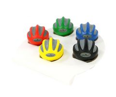 CanDo Digi-Squeeze hand/finger exerciser, 5 piece set w/stand, medium