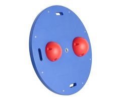CanDo 16" circular wobble/rocker board, 2" height, green