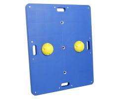 CanDo 15" x 18" wobble/rocker board, 1.5" height, red