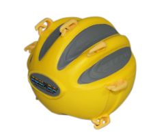CanDo Digi-Extend n' Squeeze exerciser, x-light, yellow, small