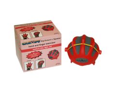 CanDo Digi-Extend n' Squeeze exerciser, light, red, large