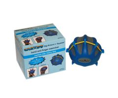 CanDo Digi-Extend n' Squeeze exerciser, heavy, blue, large