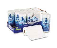 Sparkle ps Perforated Paper Towel, White, 8 4/5 x 11, 85/Roll, 15 Roll/Carton