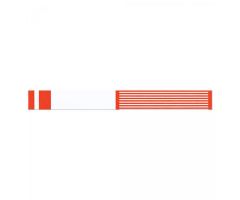 Short Stay Write-On Wristband Tyvek Red Adult / Pediatric 1000/Bx