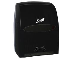 Paper Towel Dispenser Scott Essential Smoke Plastic Manual Pull 1 Roll Wall Mount