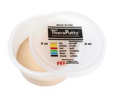 TheraPutty Scented exercise putty vanilla, tan, xx-light, 2 ounce