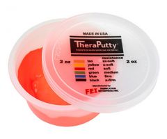 TheraPutty Scented exercise putty cherry, red, light, 2 ounce