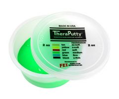 TheraPutty Scented exercise putty apple, green, medium, 2 ounce