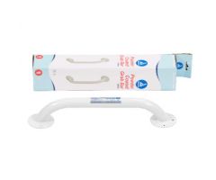 Powder Coated Grab Bar, 24", White, 1pc/bx