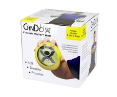 CanDo WaTE ball, yellow, 1 kg/2.2 lb
