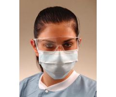 Procedure Mask Ultra  Sensitive Pleated Earloops One Size Fits Most White NonSterile ASTM Level 3 Adult