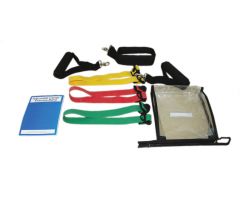 CanDo adjustable 3-band set (1 ea: yellow, red, green)