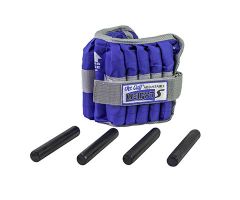 CanDo adjustable ankle weight, 10 lb, blue, each