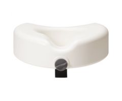 Raised Toilet Seat w/out Arms, White, 1pc/bx