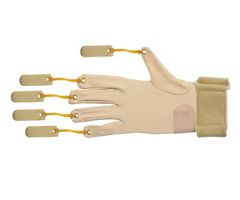 CanDo Deluxe with Thumb Finger Flexion Glove, L/XL Right