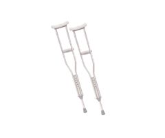 Drive Walking Crutches w/ Underarm Pad & Handgrip-Youth-1 Pair