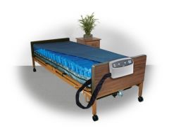 Mattress Cover Med-Aire Plus 36 X 80 X 10 Inch Nylon For Defined Perimeter / Low Air Loss Mattresses