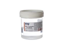 Prefilled Formalin Container Polypropylene 45 mL Fill in 90 mL (3 oz.) Screw Cap Warning Label / Patient Information NonSterile