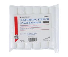 Conforming Bandage Gauze 3"x4.1yd 8 Ply Non-Sterile 8 BG/CA