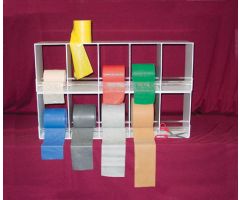 Cando Exercise Band Storage and Dispensing Rack Duplex